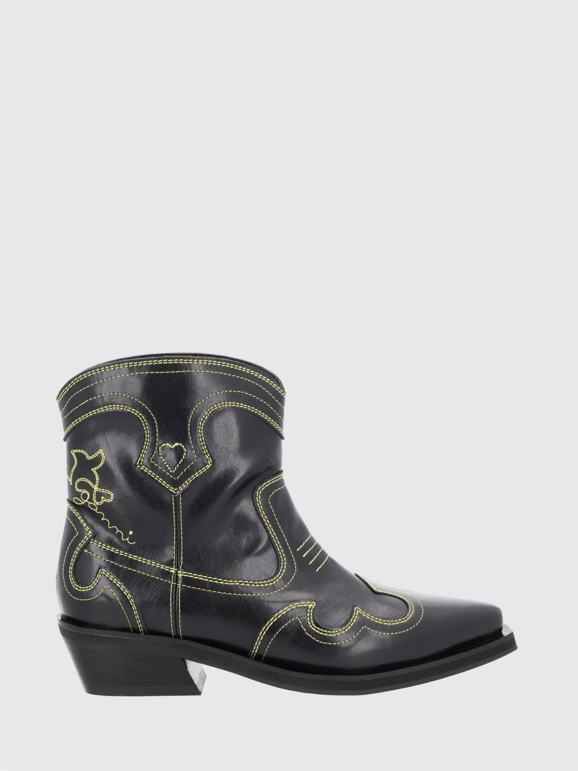 Ganni Boots Woman color Black 1