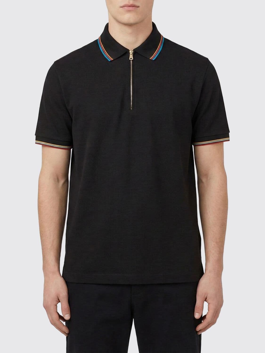 Paul Smith Polo Shirt Men color Brown