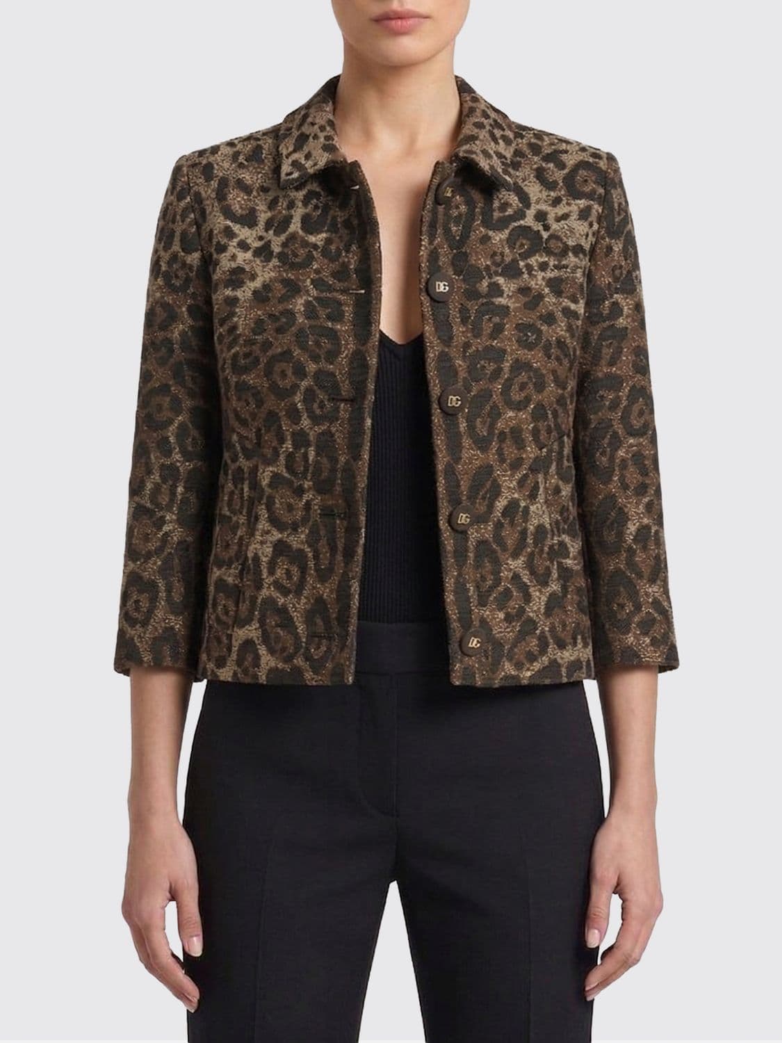 Dolce & Gabbana Jacket Woman color Brown