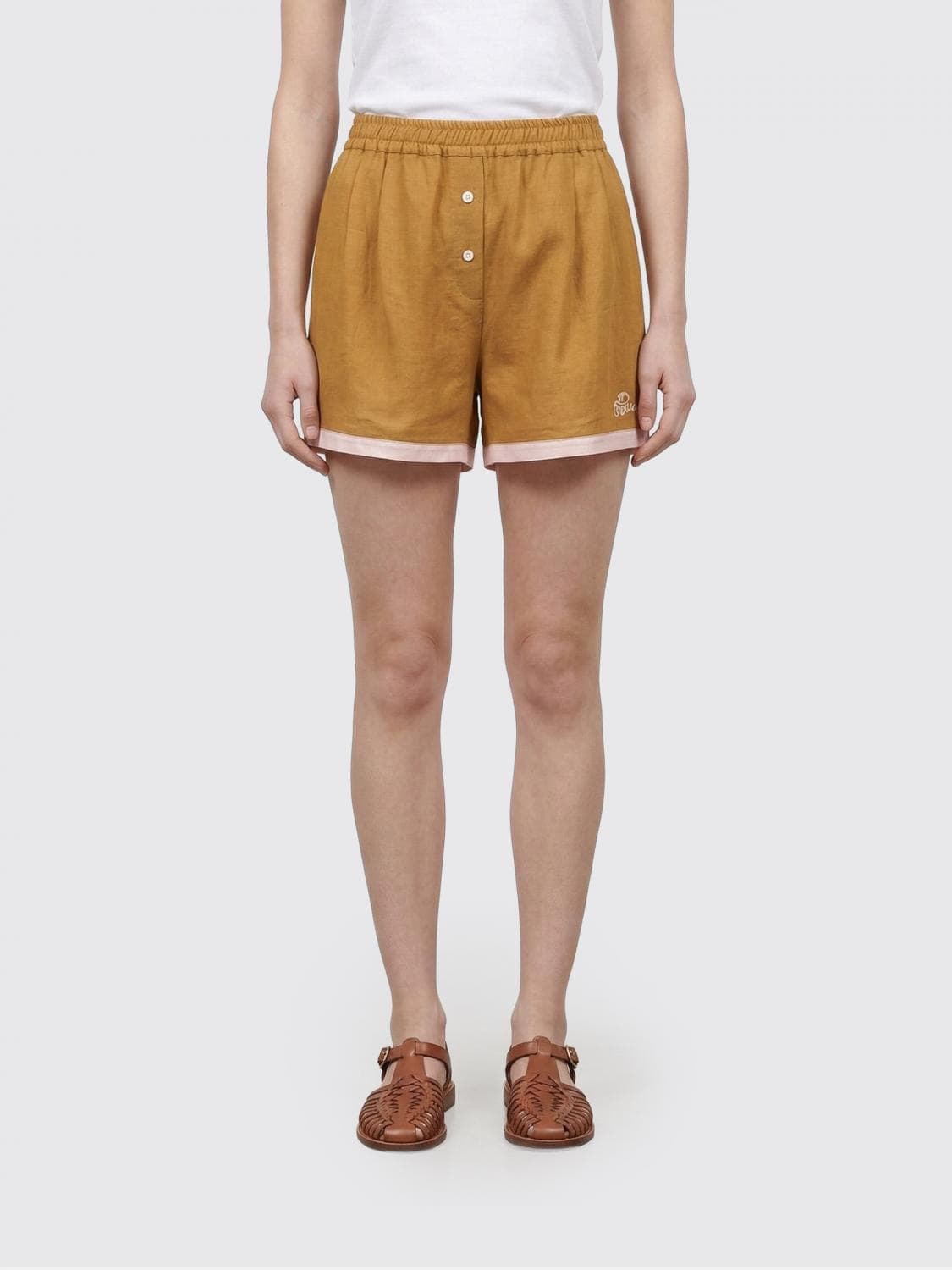 Marni Shorts Woman color Yellow