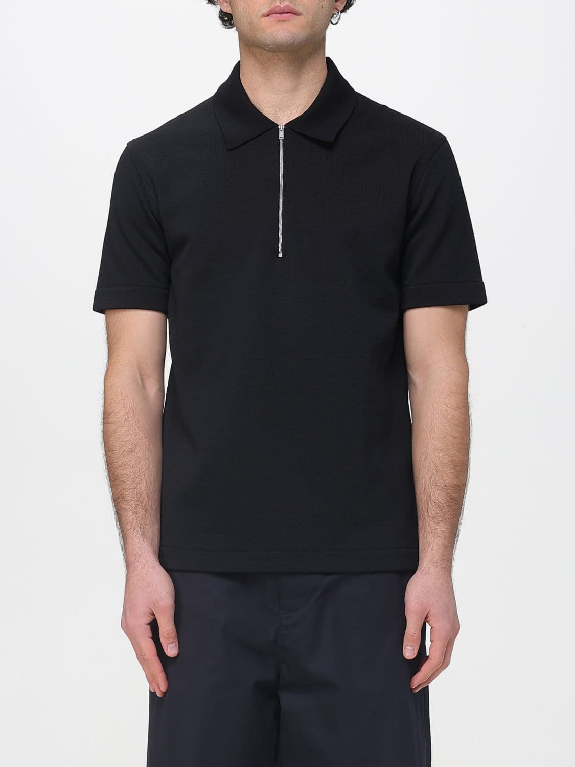 Jil Sander Polo Shirt Men color Black
