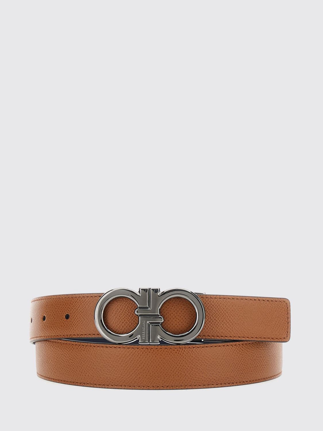 Ferragamo Belt Men color Brown