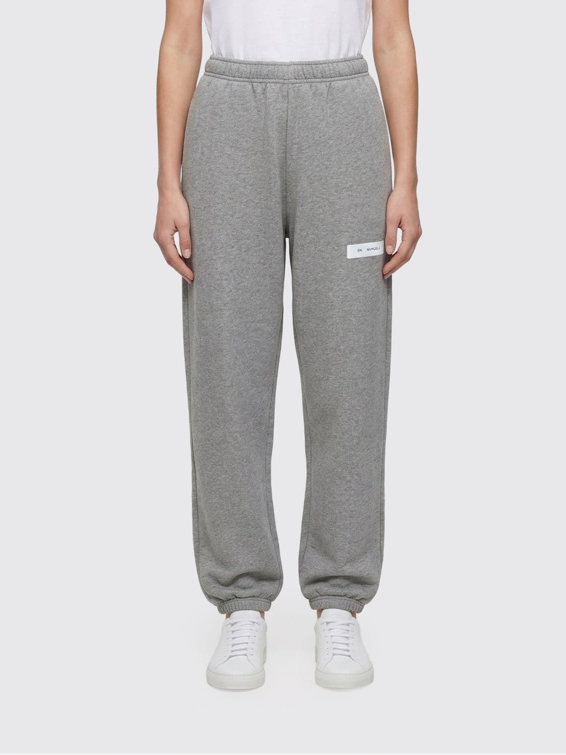 Mm6 Maison Margiela Pants Woman color Grey