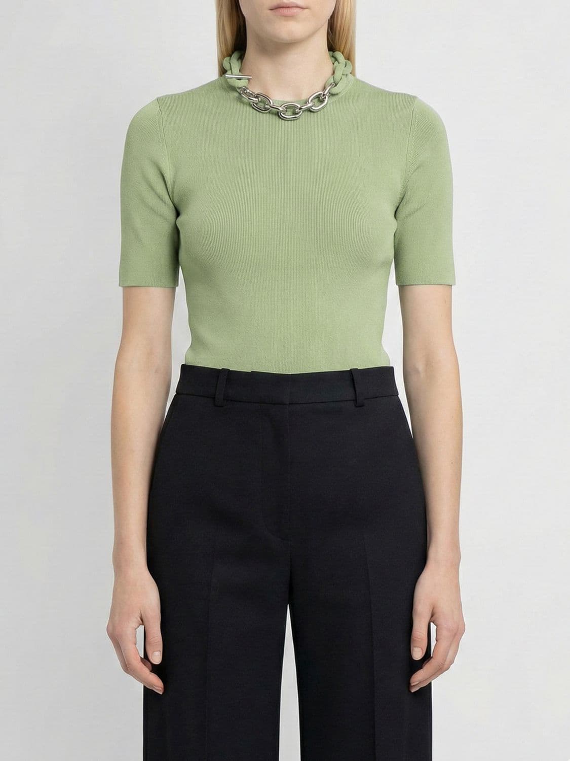 Rabanne T-Shirt Woman color Green · M