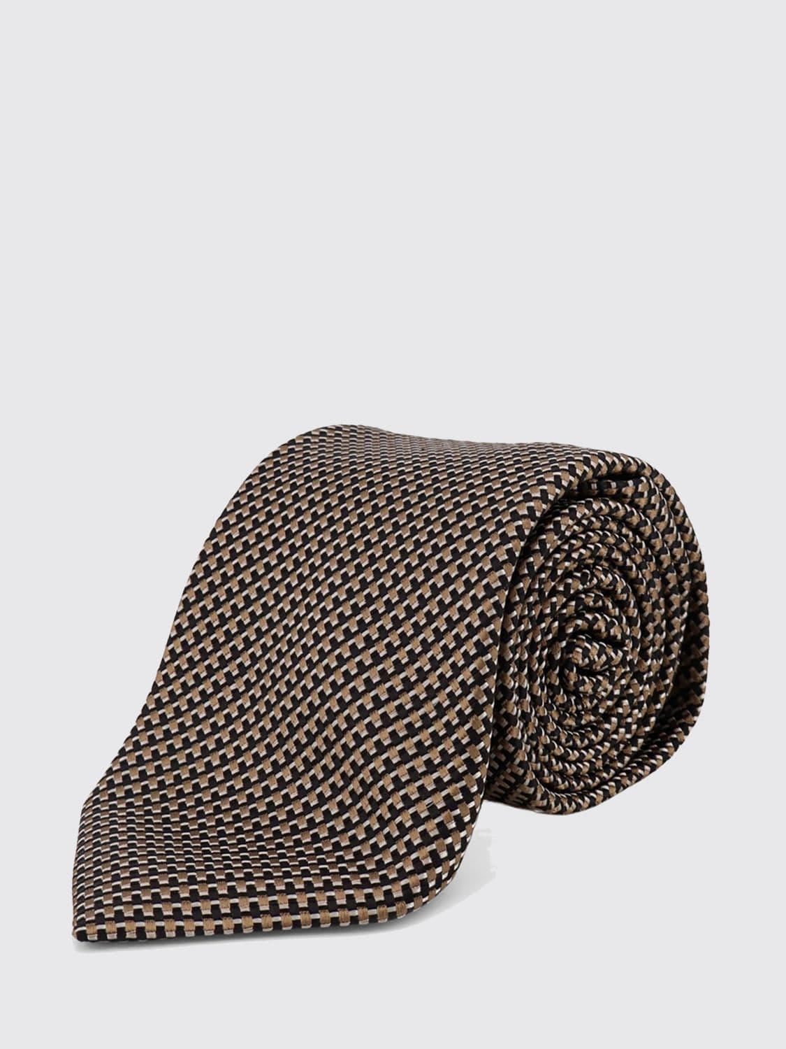 Tom Ford Tie Men color Kaki · OS