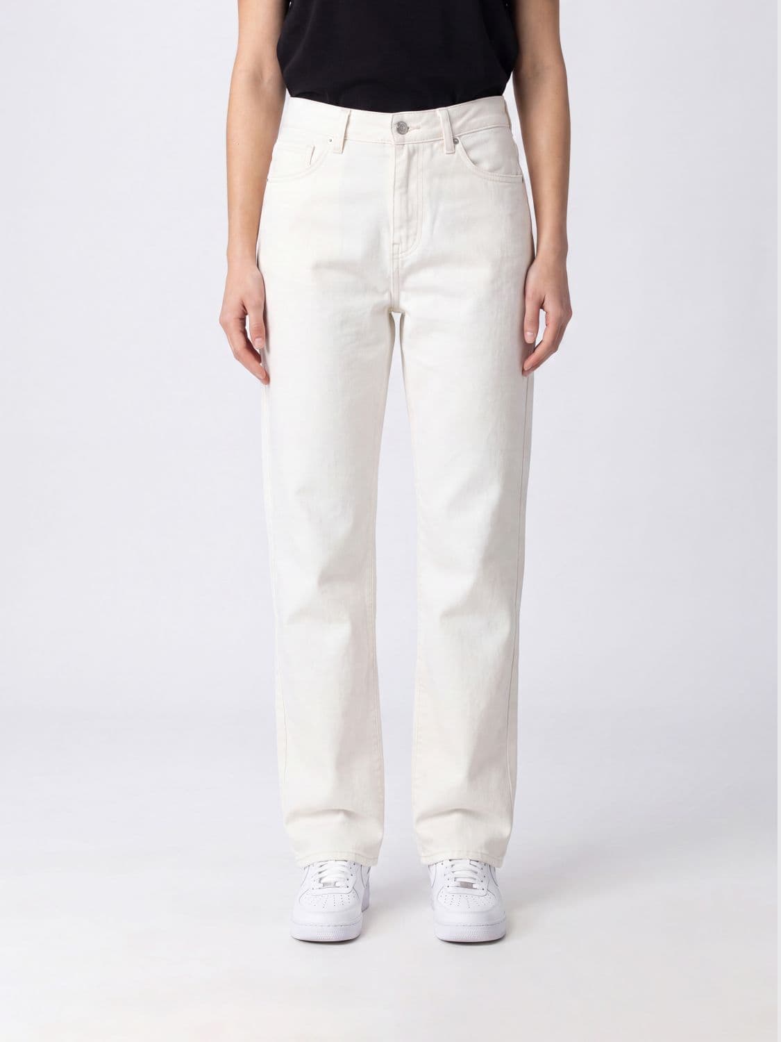 Carhartt Wip Jeans Woman color White