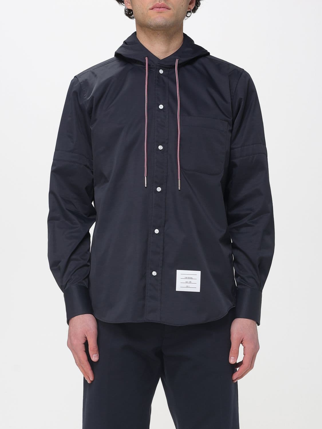 Thom Browne Jacket Men color Blue