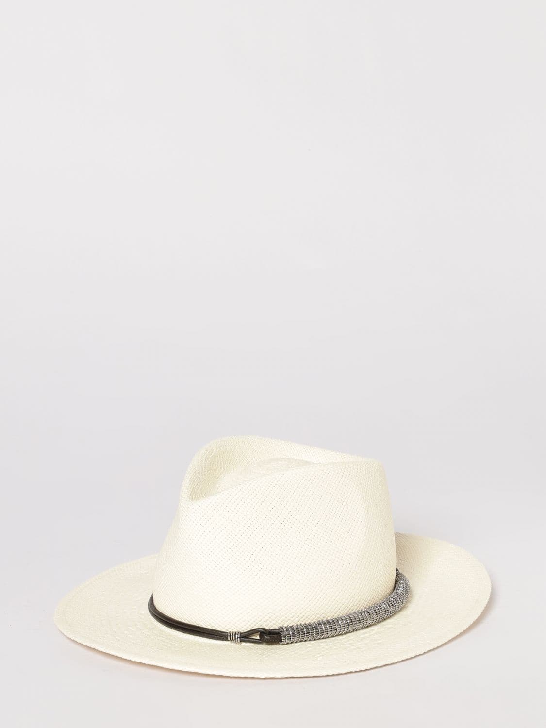 Brunello Cucinelli Hat Woman color Beige