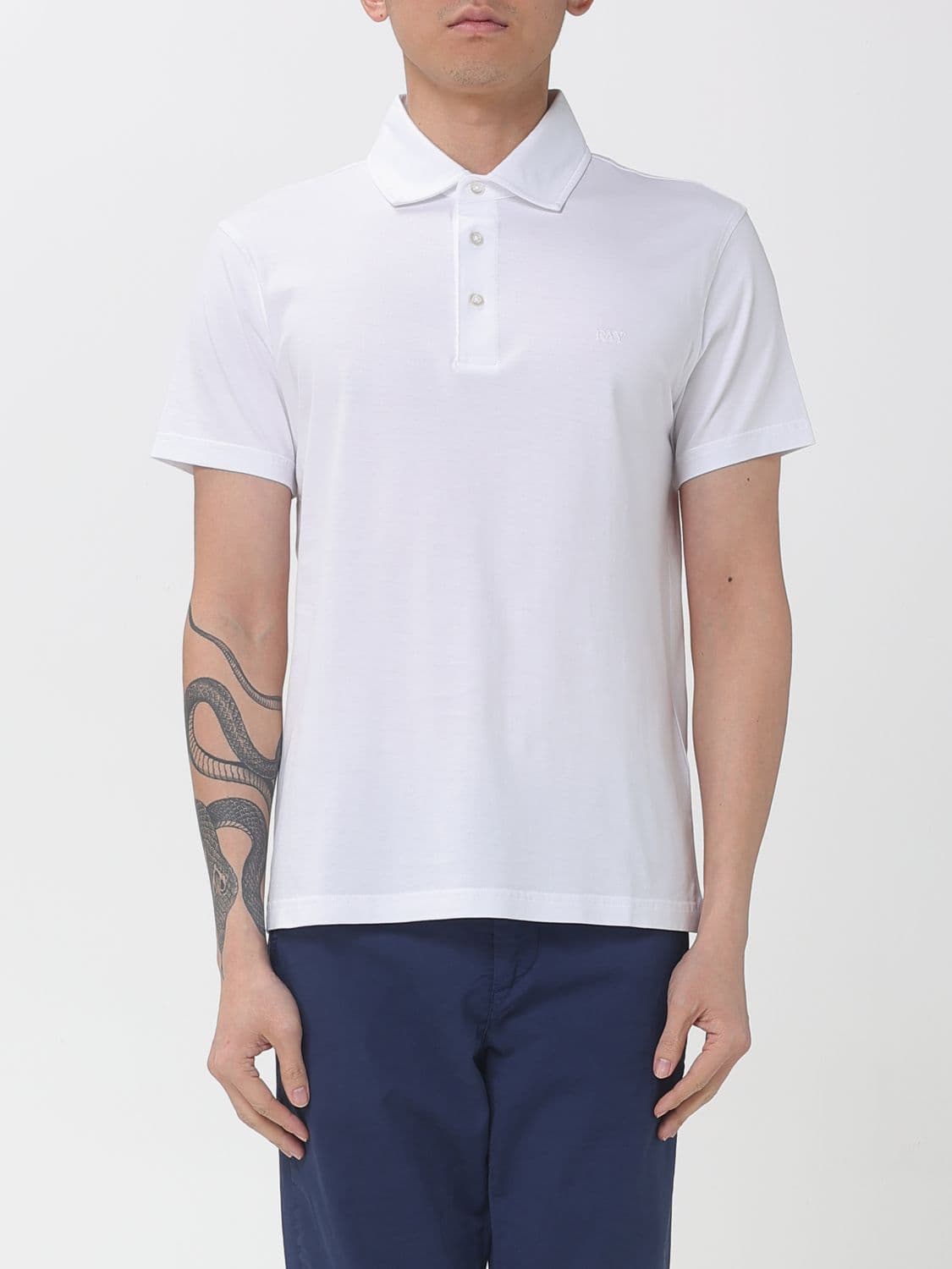 Fay Polo Shirt Men color White