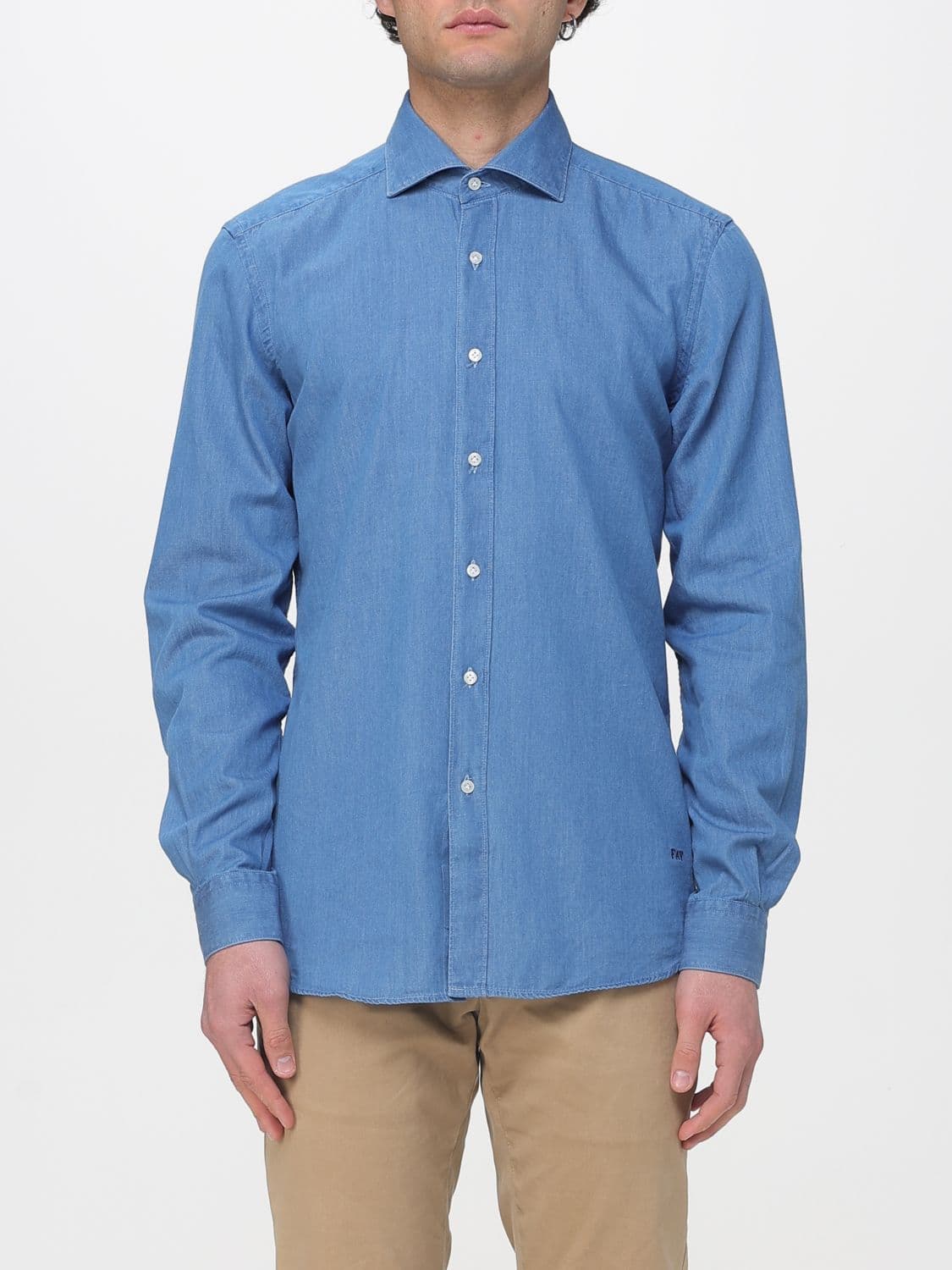 Fay Shirt Men color Avion