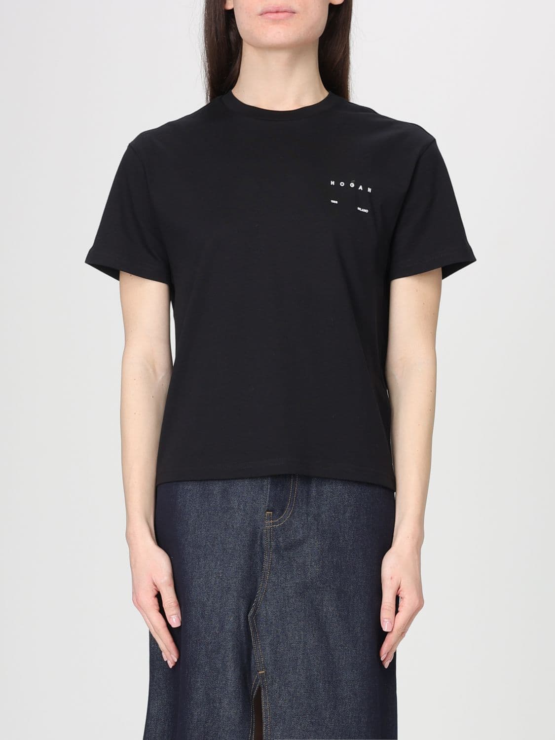 Hogan T-Shirt Woman color Black