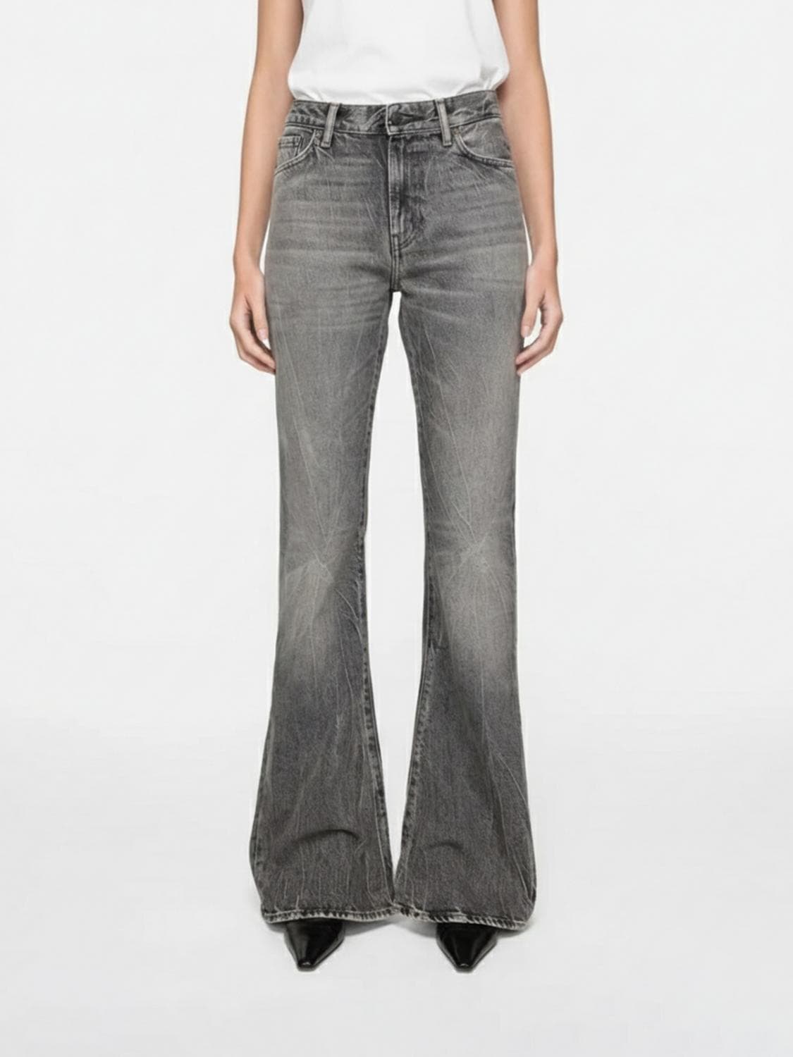 Acne Studios Jeans Woman color Black