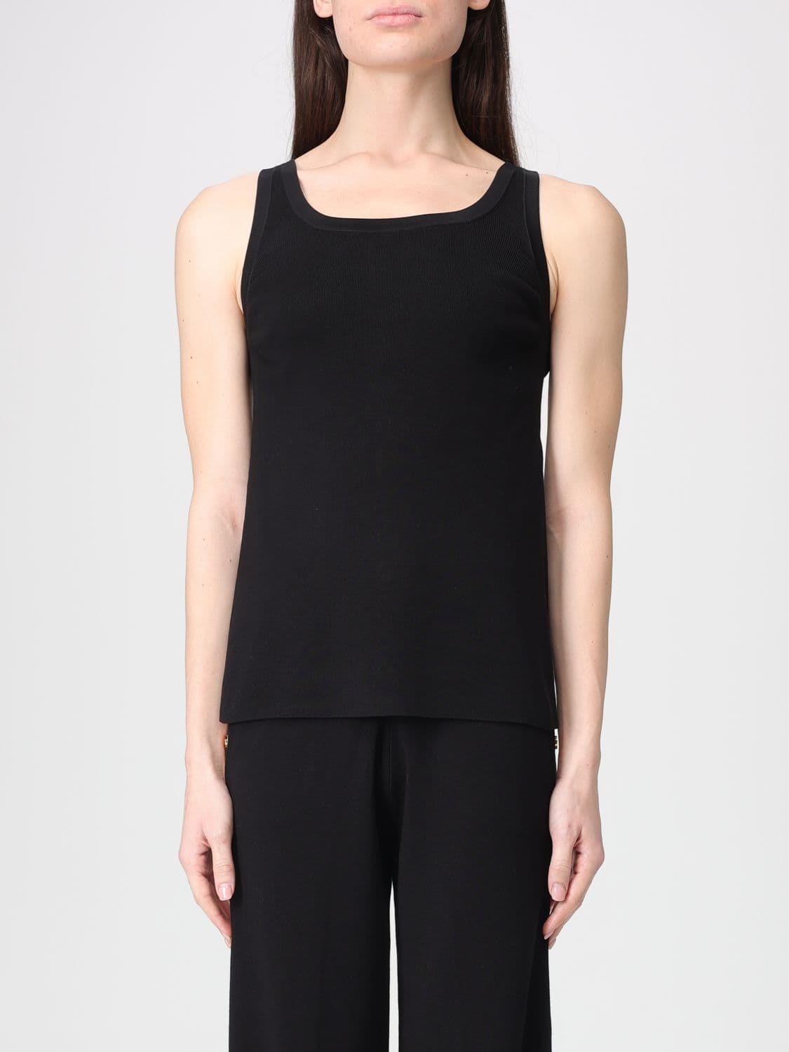 Elisabetta Franchi Top Woman color Black