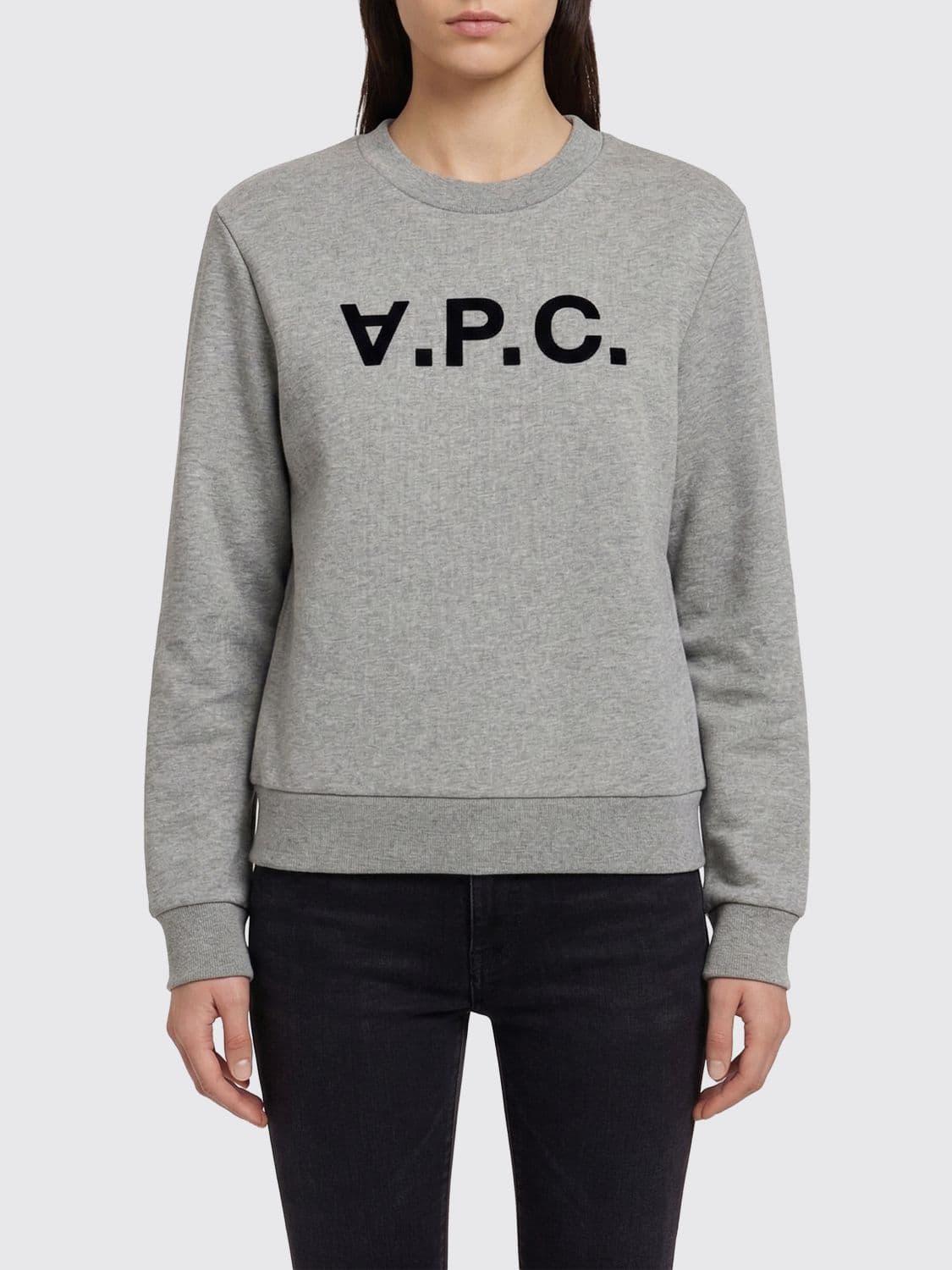A.p.c. A. P.C. Sweatshirt Woman color Grey
