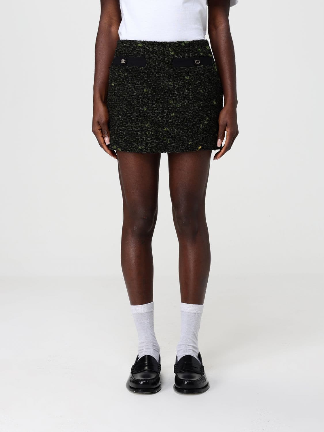 Gucci Skirt Woman color Green
