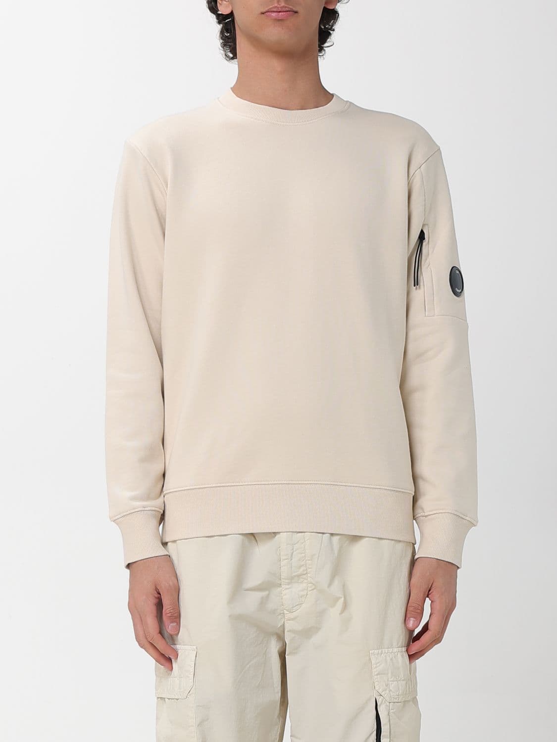 C.p. Company C. P. COMPANY Sweatshirt Men color Cream · S