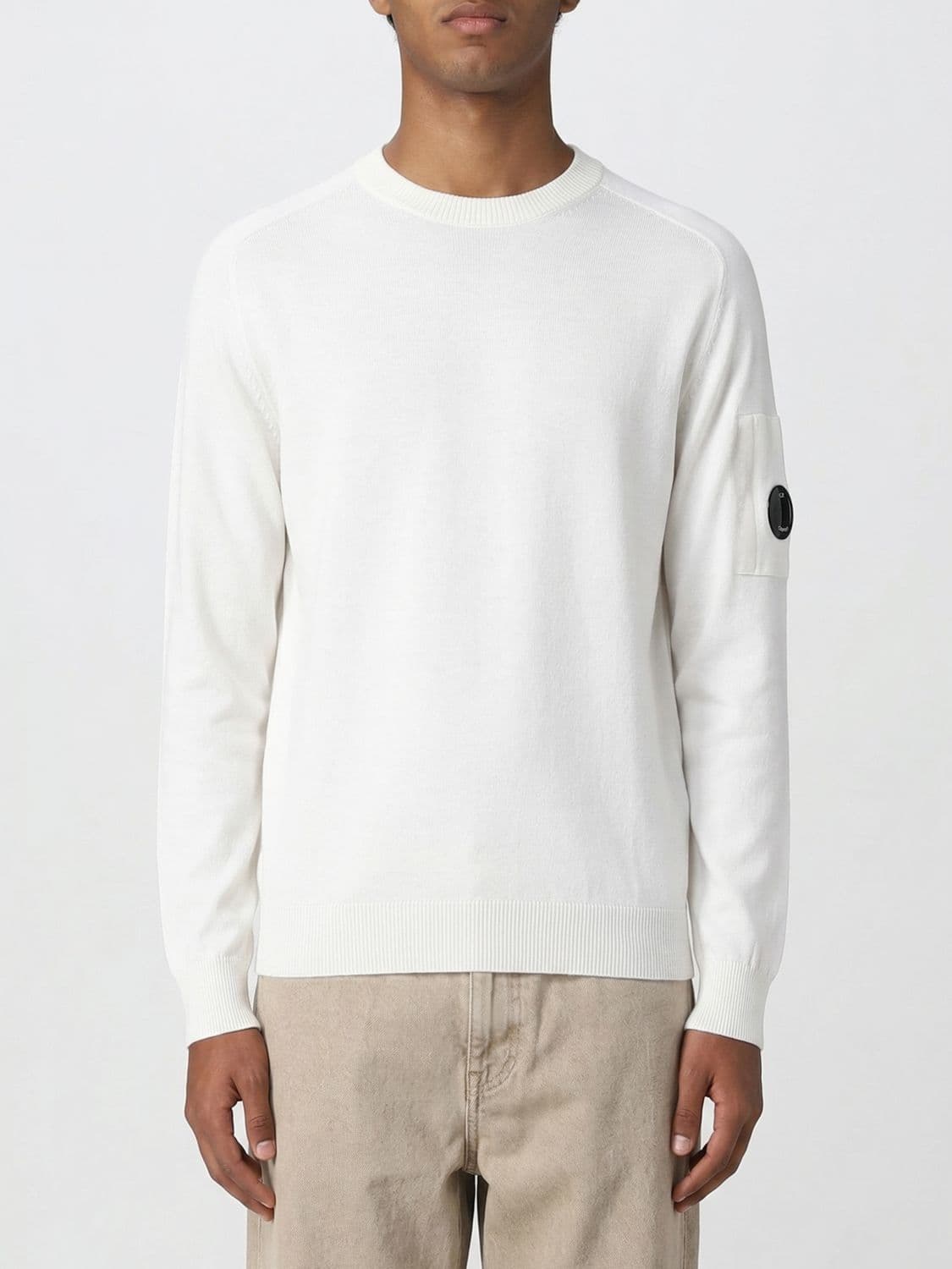 C.p. Company C. P. COMPANY Sweater Men color White