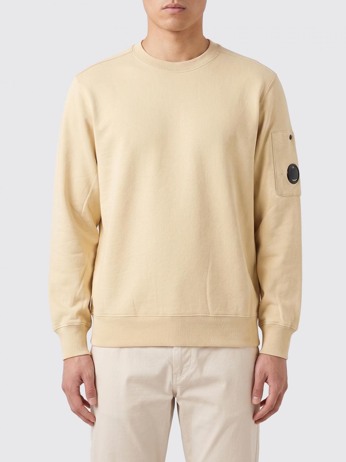 C.p. Company C. P. COMPANY Sweatshirt Men color Beige
