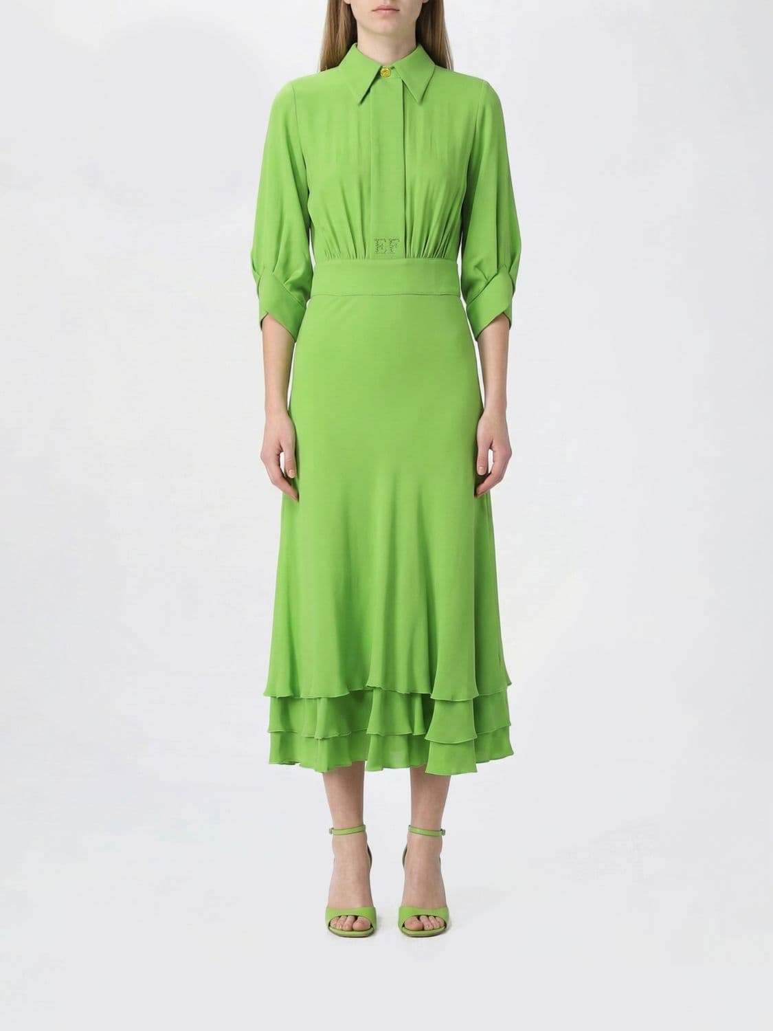 Elisabetta Franchi Dress Woman color Green