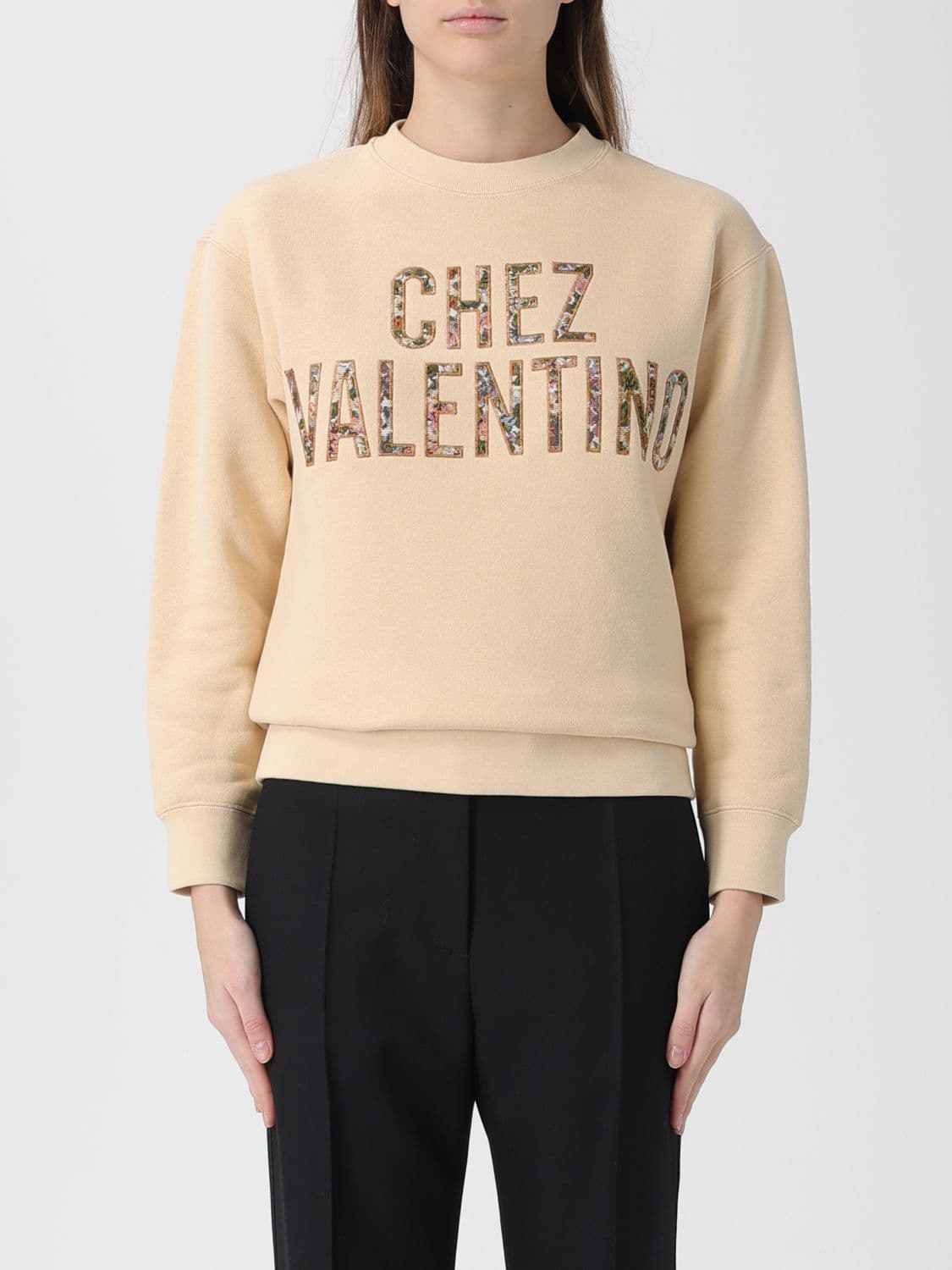 Valentino Sweatshirt Woman color Grey