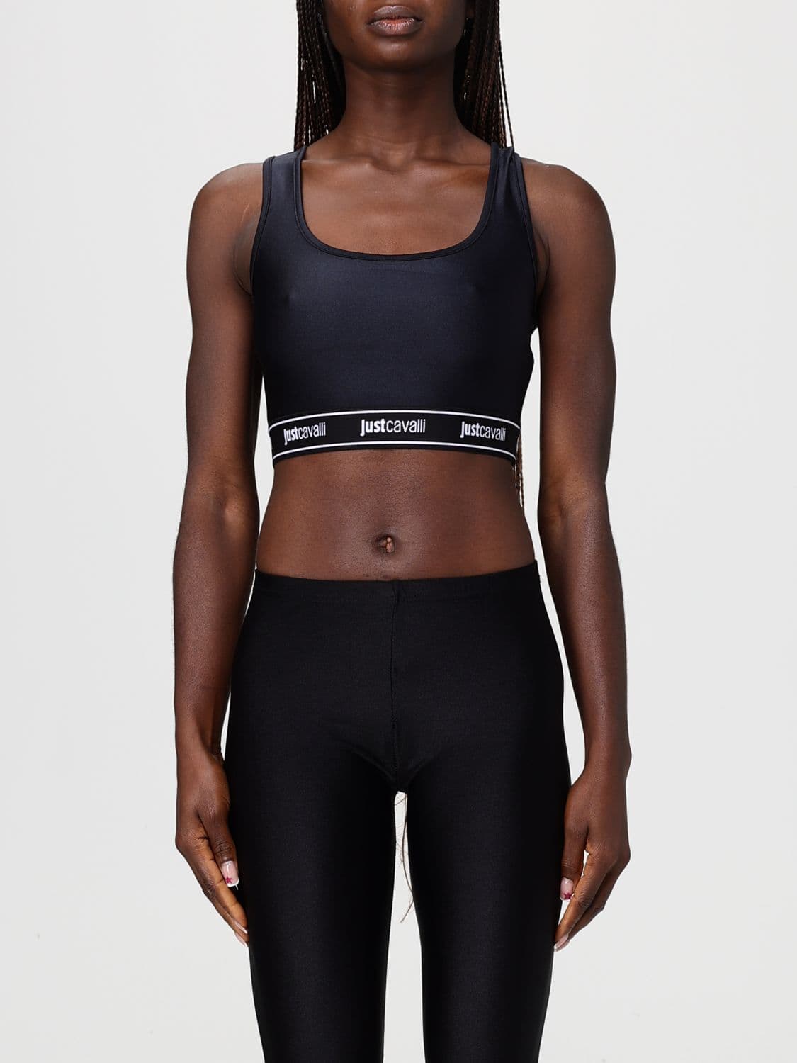 Just Cavalli Top Woman color Black