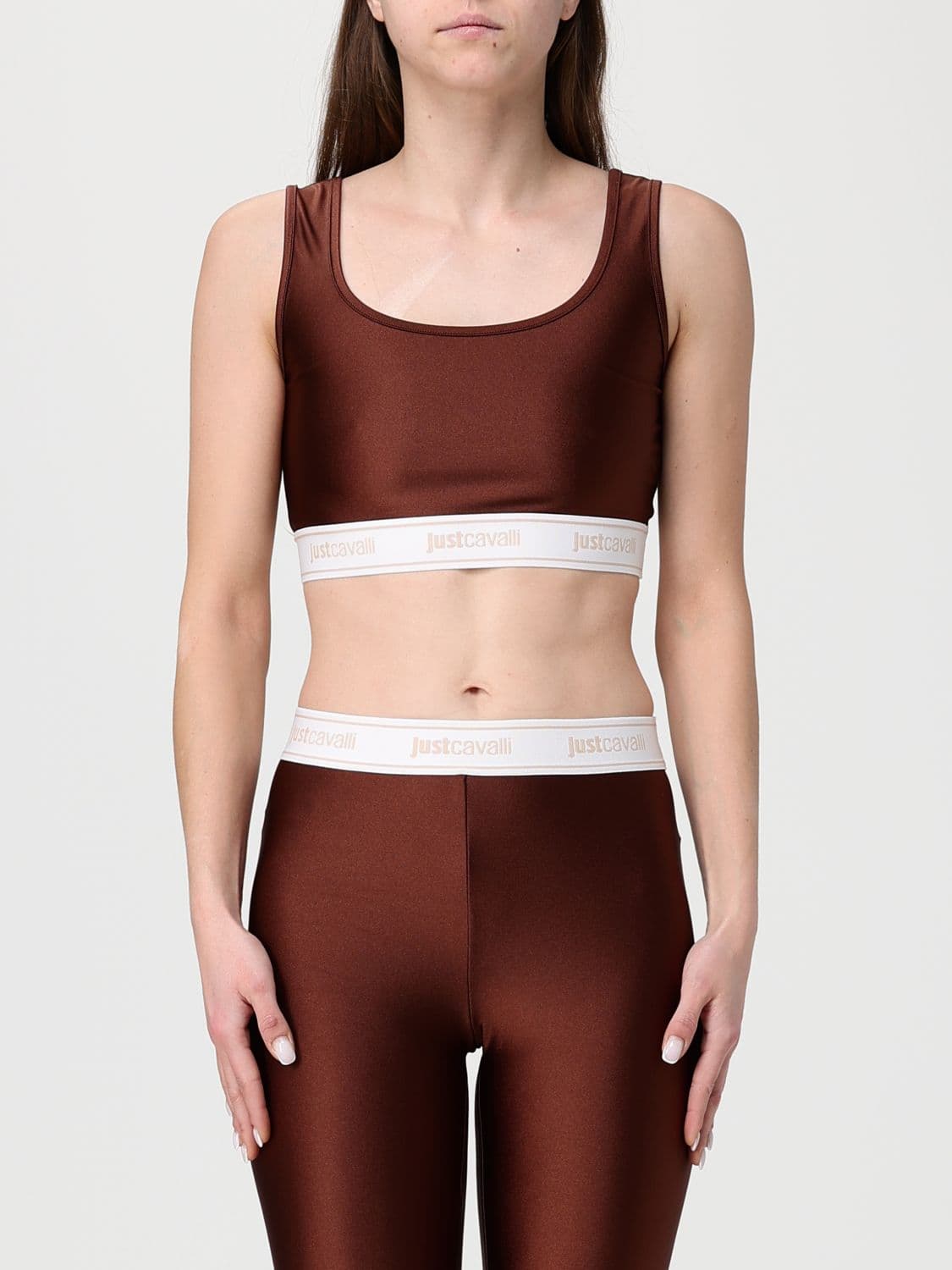 Just Cavalli Top Woman color Brown