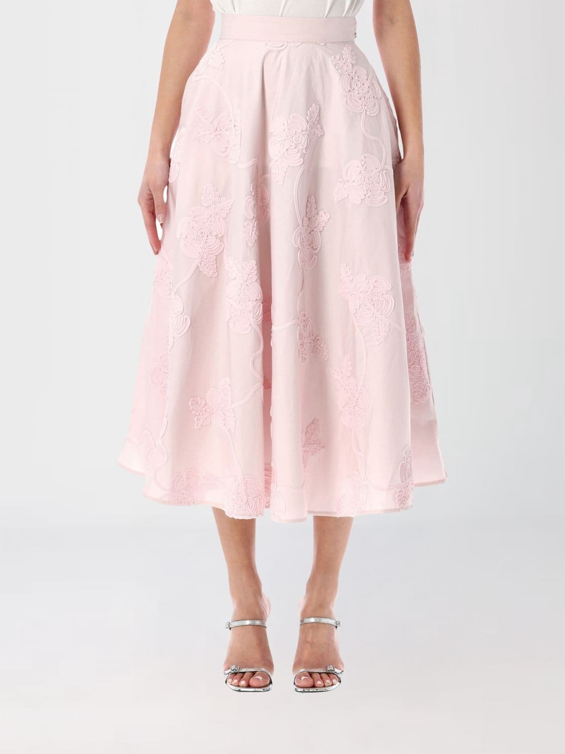 Rotate Skirt Woman color Pink