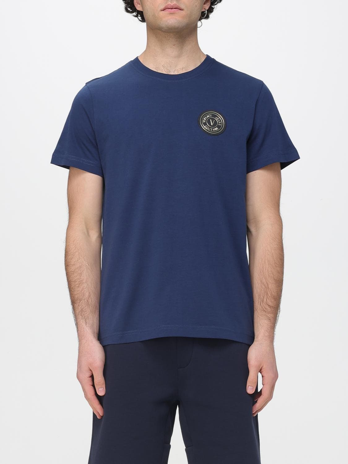 Versace Jeans Couture T-Shirt Men color Blue