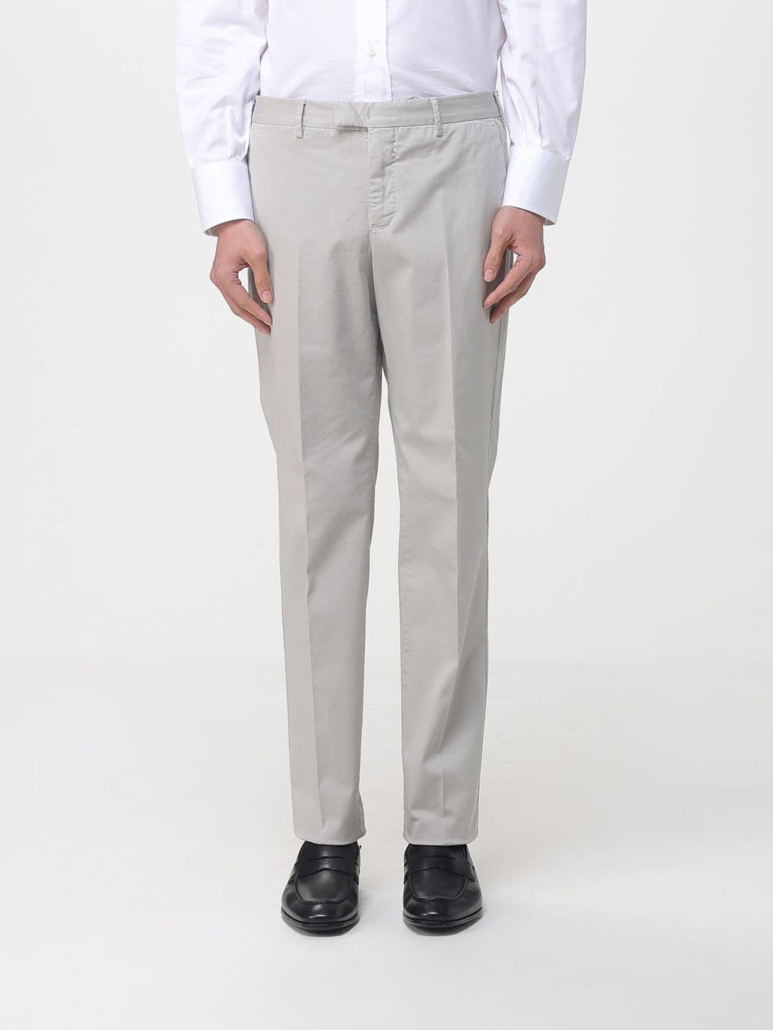Pt Torino Pants Men color Grey 1