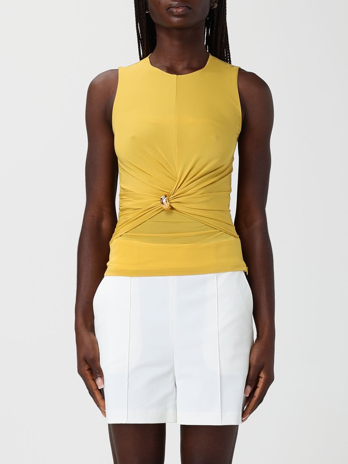 Elisabetta Franchi Top Woman color Yellow