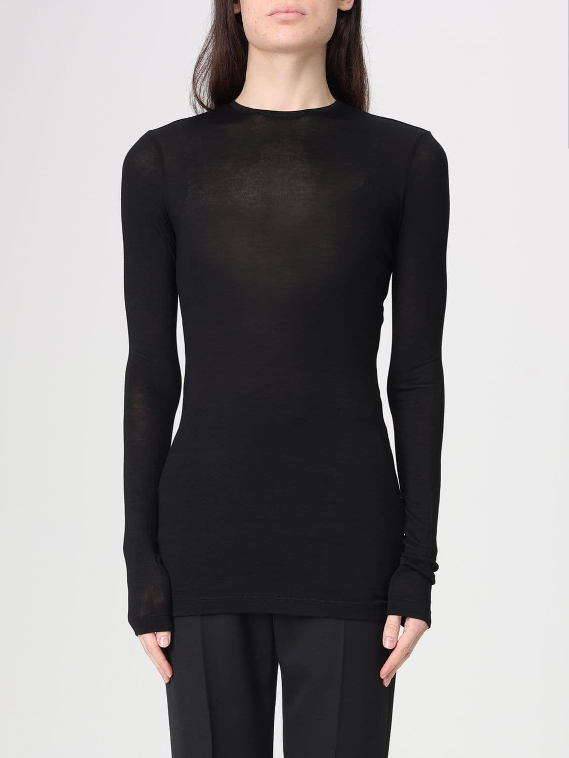 Toteme Sweater Woman color Black