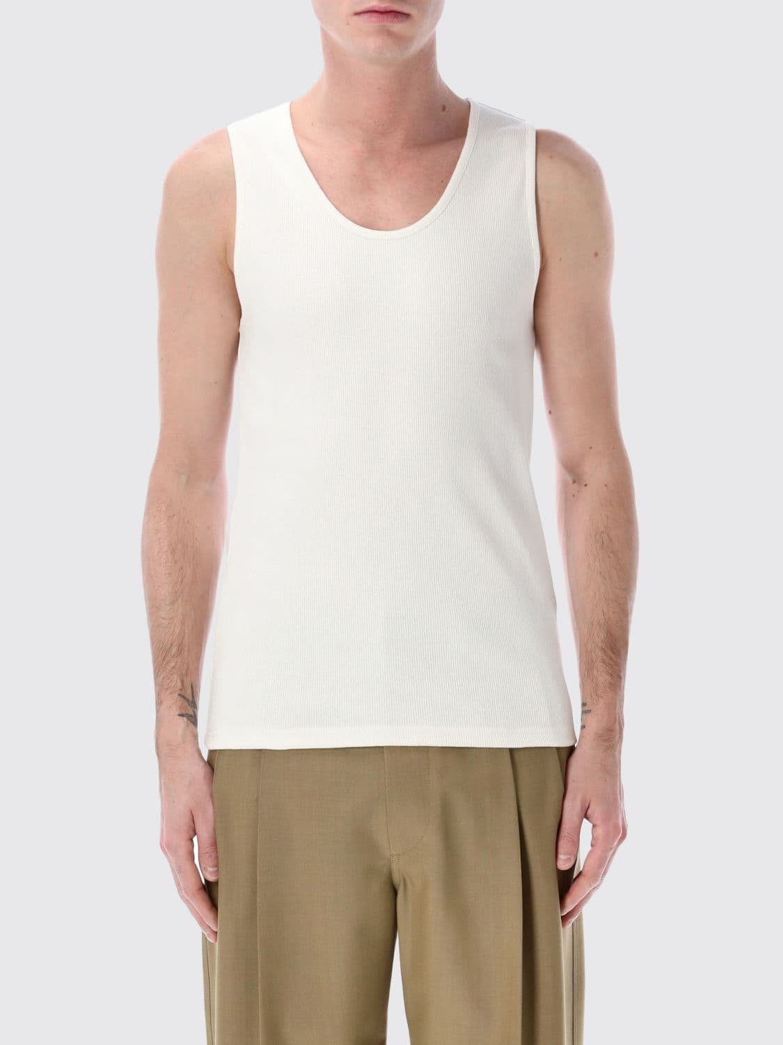 Lemaire T-Shirt Men color Milk