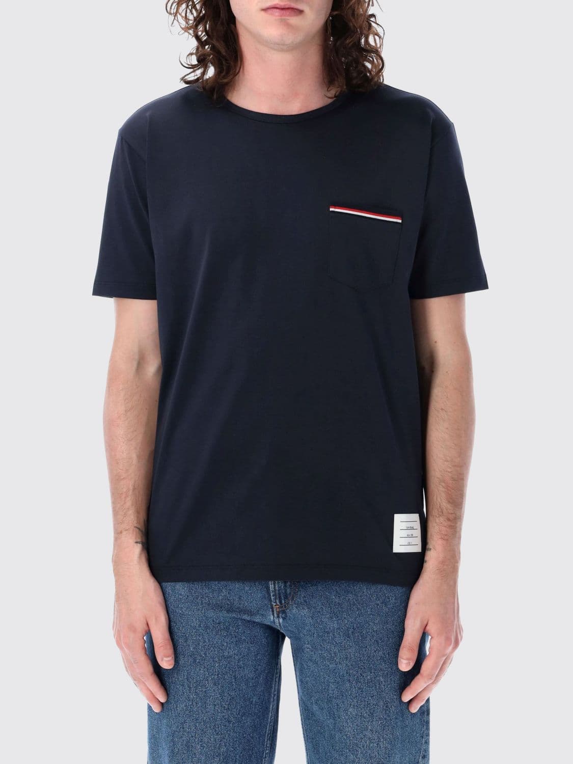 Thom Browne T-Shirt Men color Blue