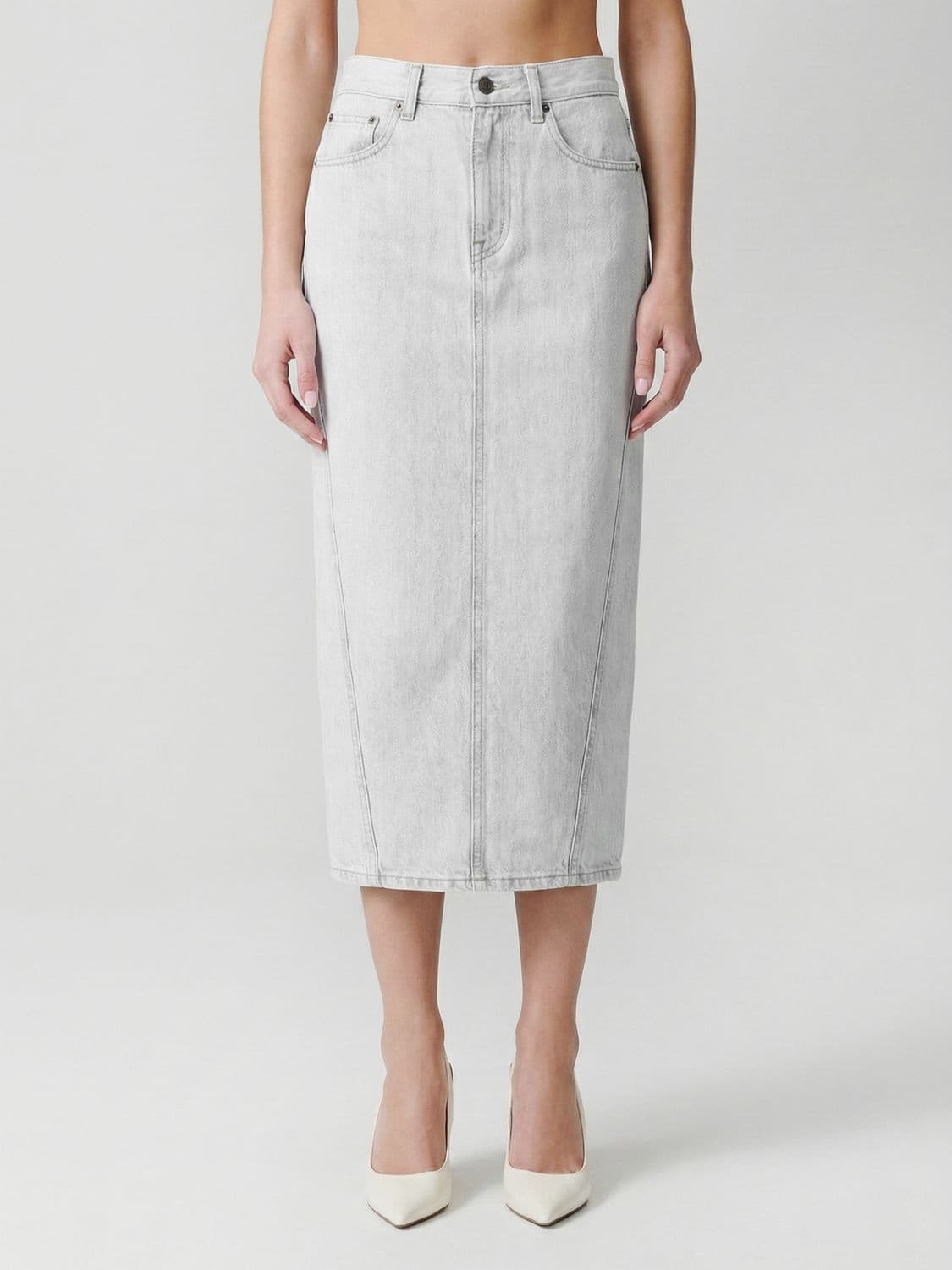 Haikure Skirt Woman color Gnawed Blue