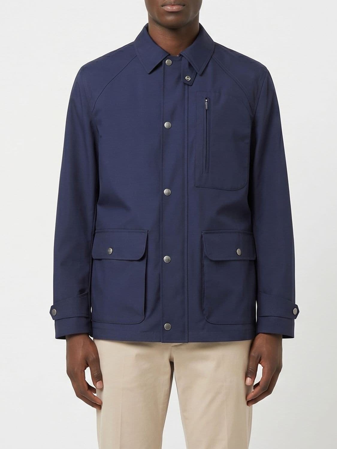 Brunello Cucinelli Jacket Men color Blue