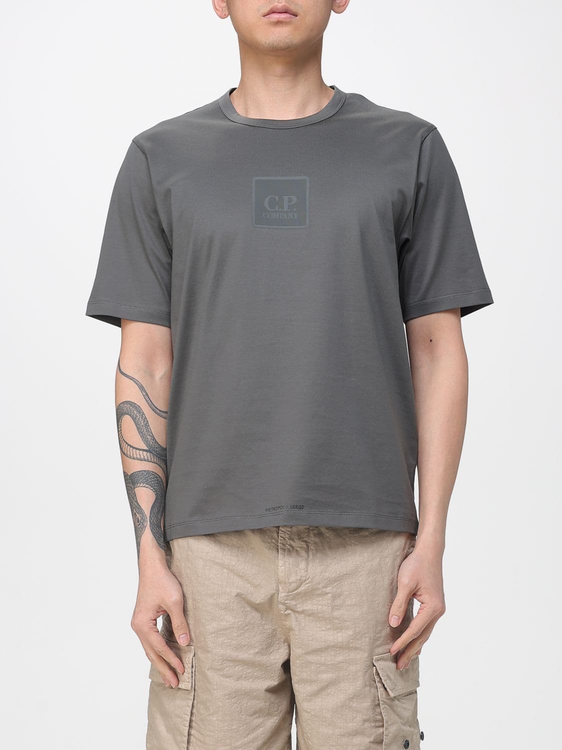 C.p. Company C. P. COMPANY T-Shirt Men color Grey