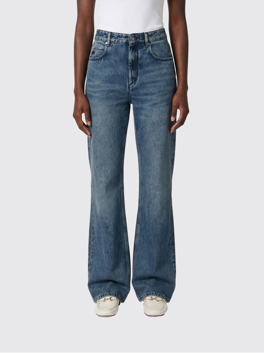 Isabel Marant Jeans Woman color Blue · 34