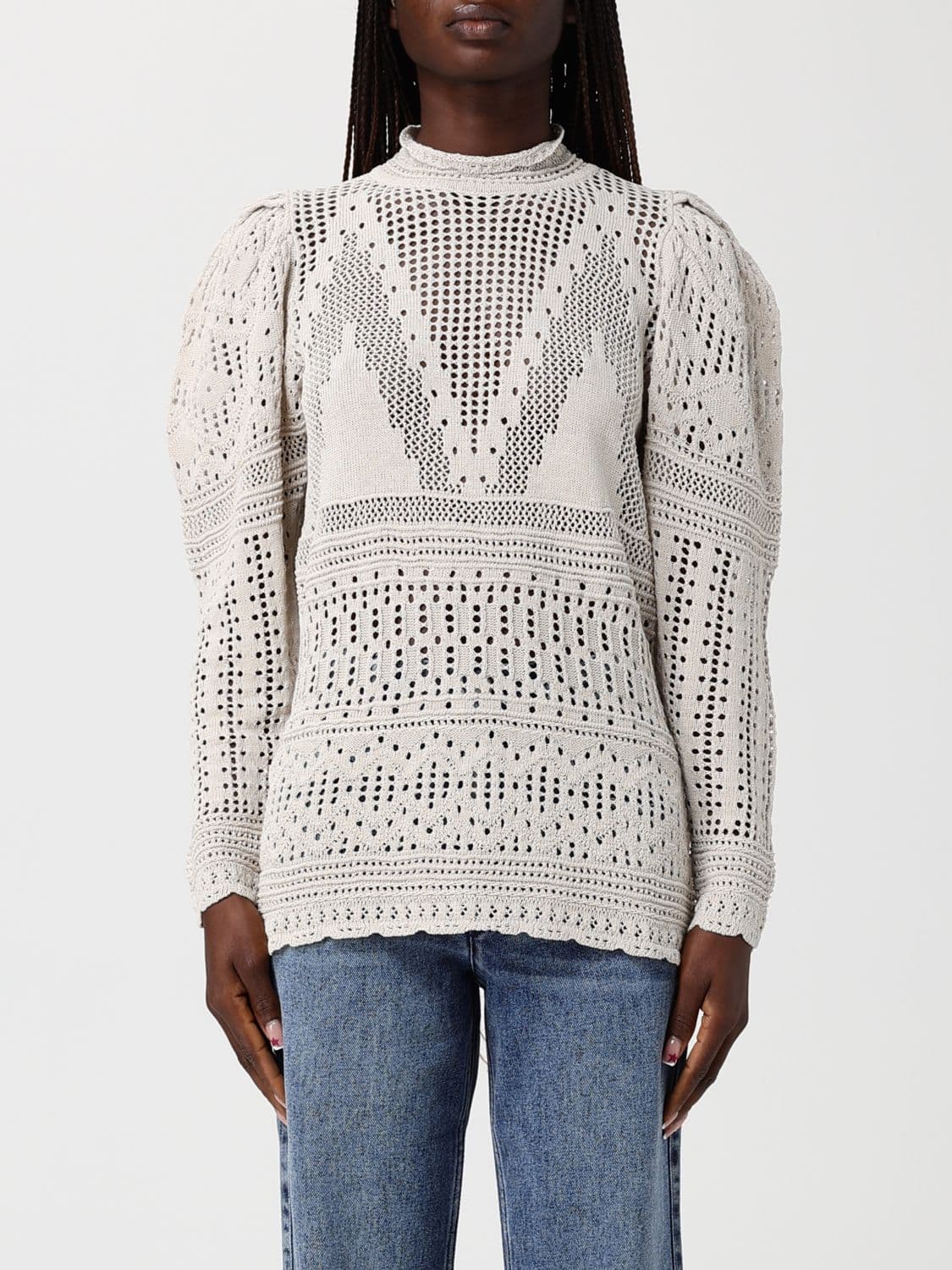 Isabel Marant Top Woman color Beige