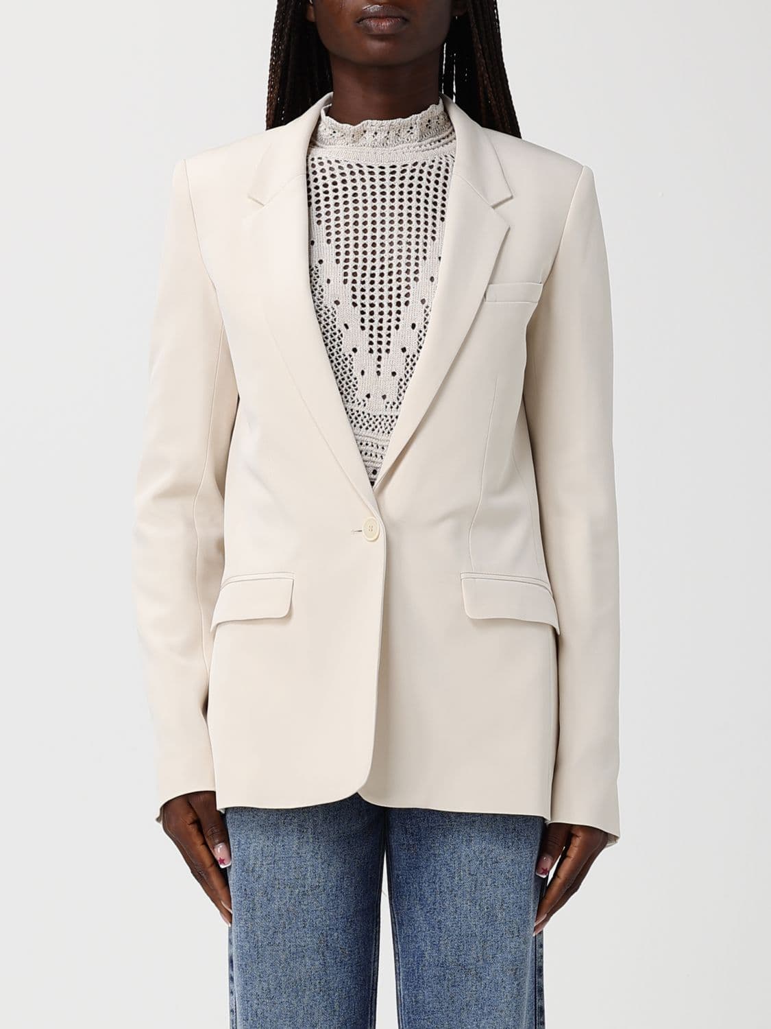 Isabel Marant Jacket Woman color Beige