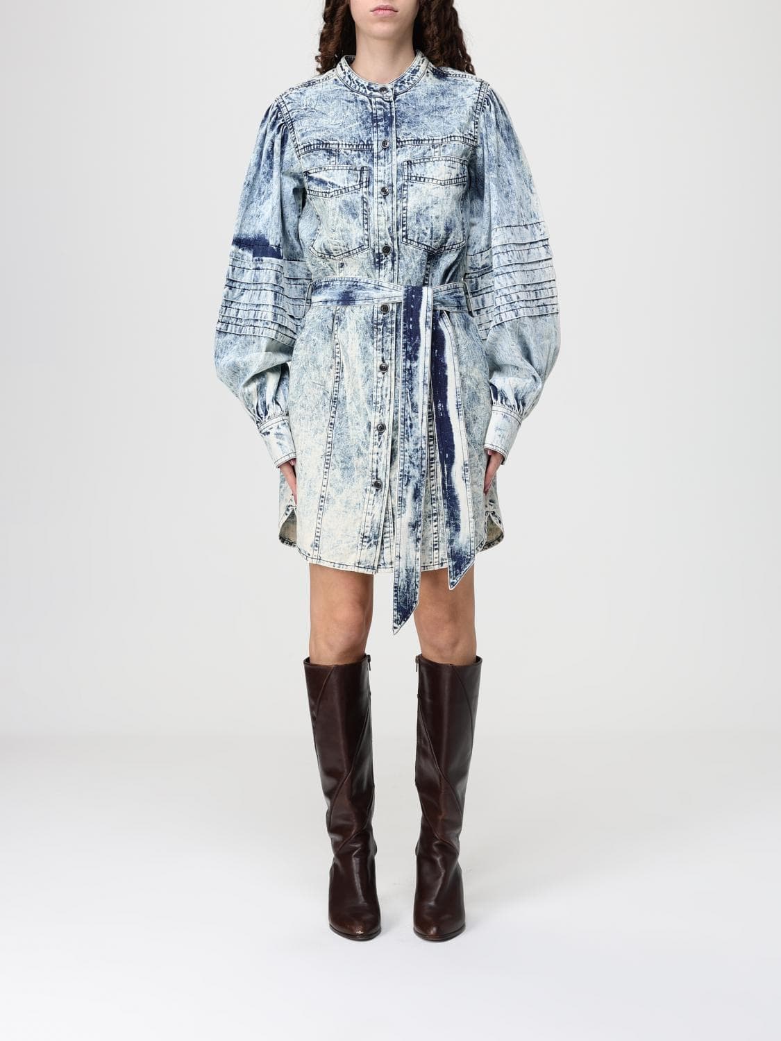 Isabel Marant Etoile Dress Woman color Gnawed Blue