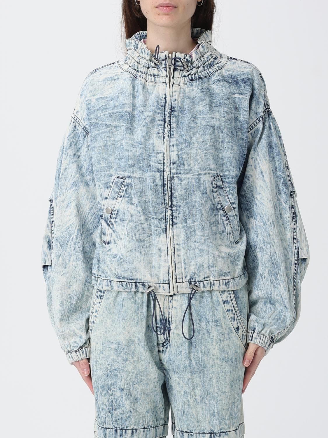 Isabel Marant Etoile Jacket Woman color Gnawed Blue