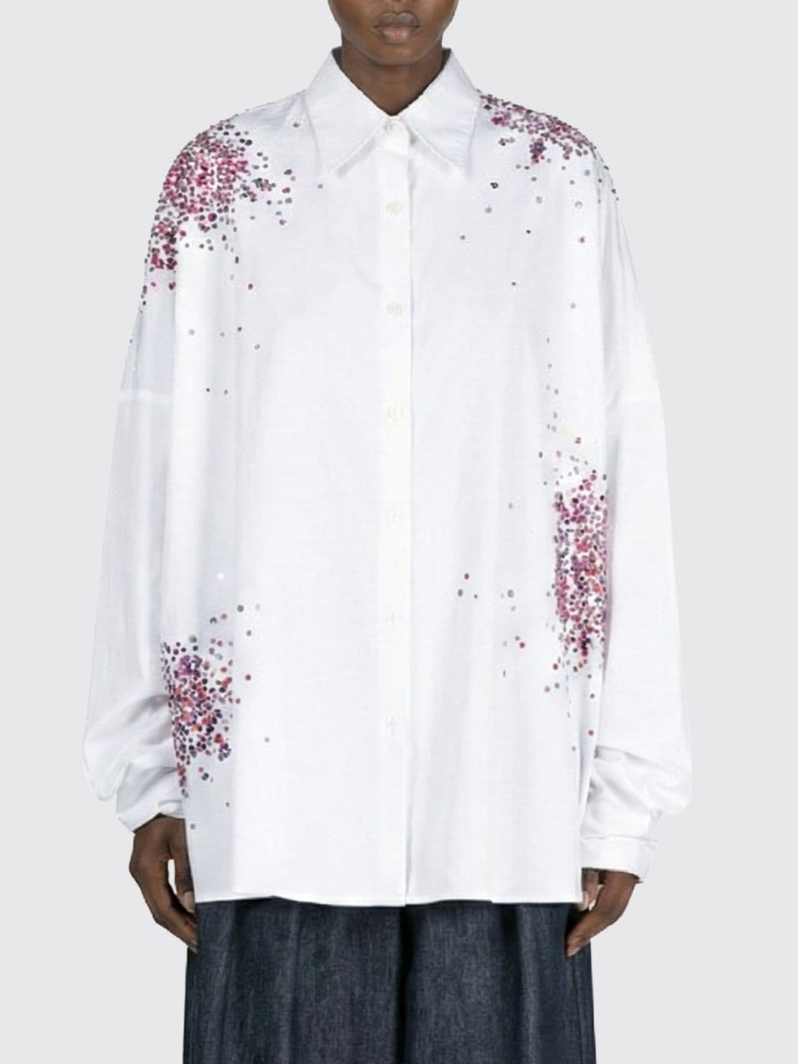 Dries Van Noten Shirt Woman color White