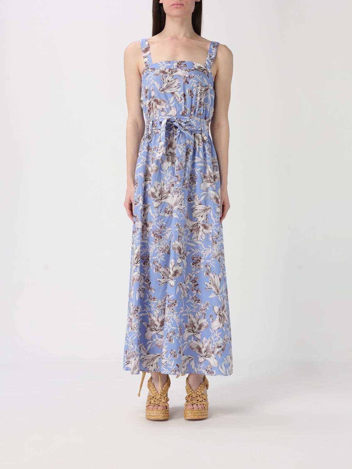 Liu Jo Dress Woman color Blue