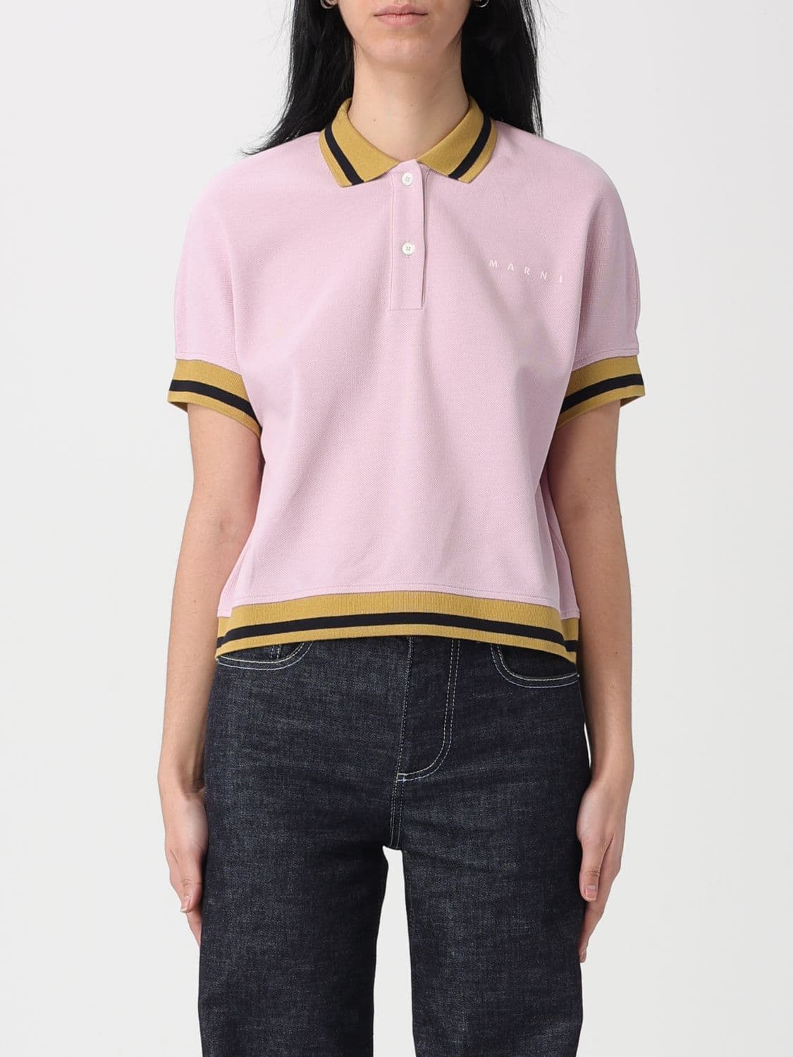 Marni Polo Shirt Woman color Quartz · 38