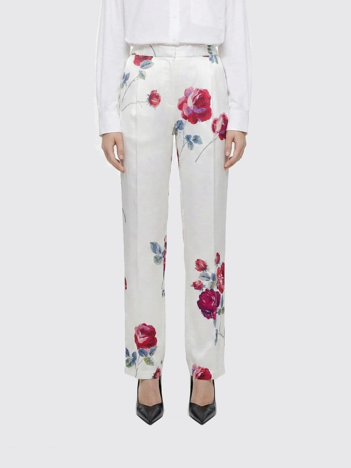 N° 21 Pants Woman color White · 44
