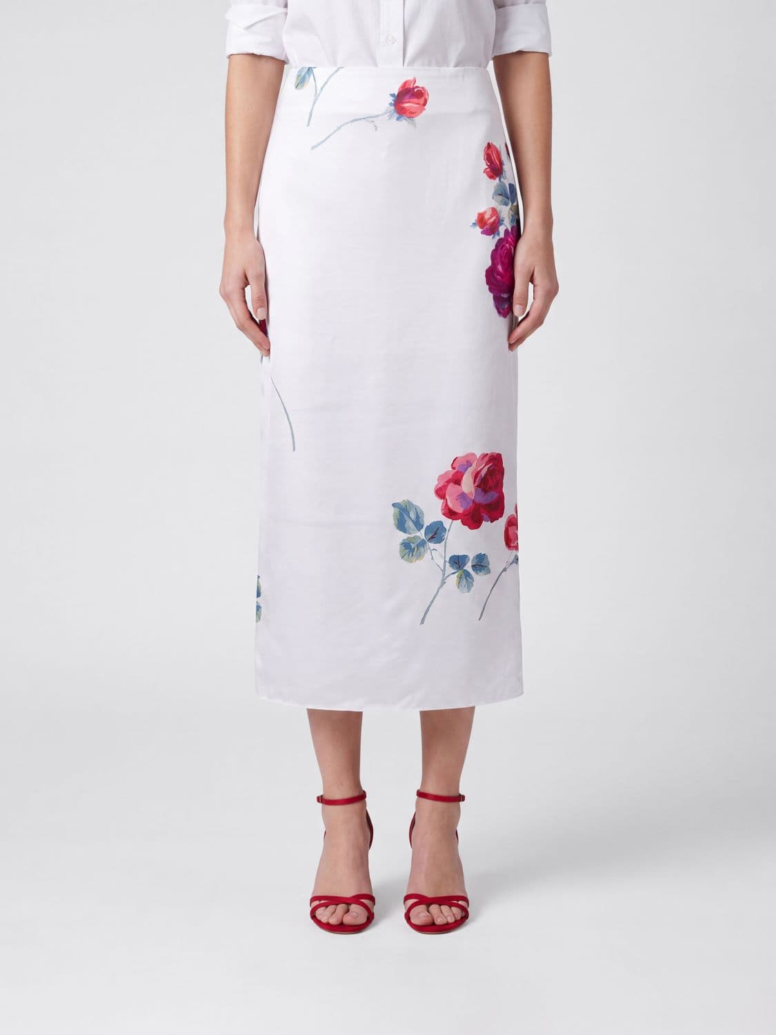 N° 21 Skirt Woman color White