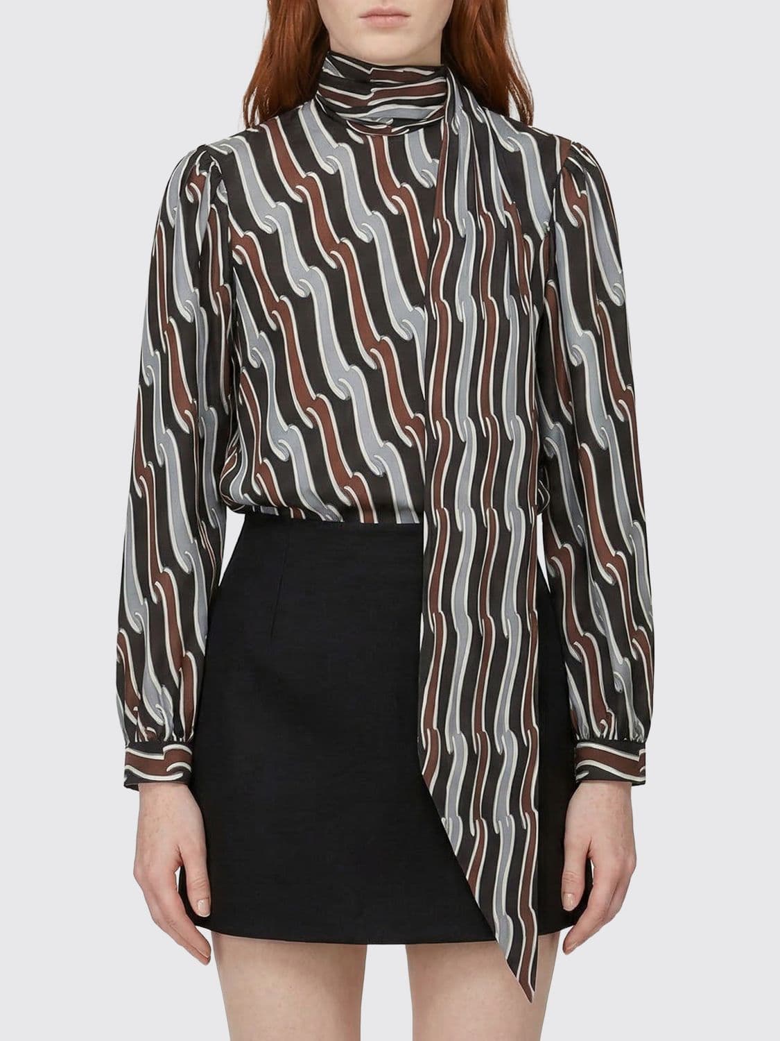 Gucci Shirt Woman color Grey