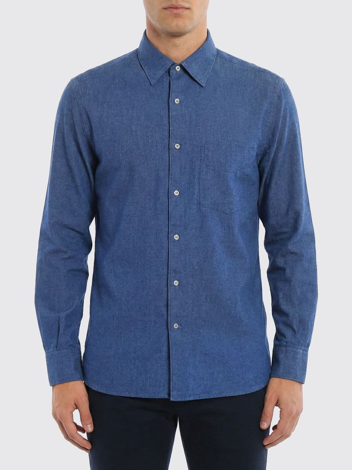 Aspesi Shirt Men color Blue