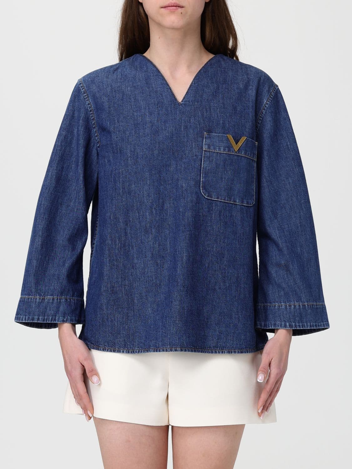Valentino Top Woman color Blue