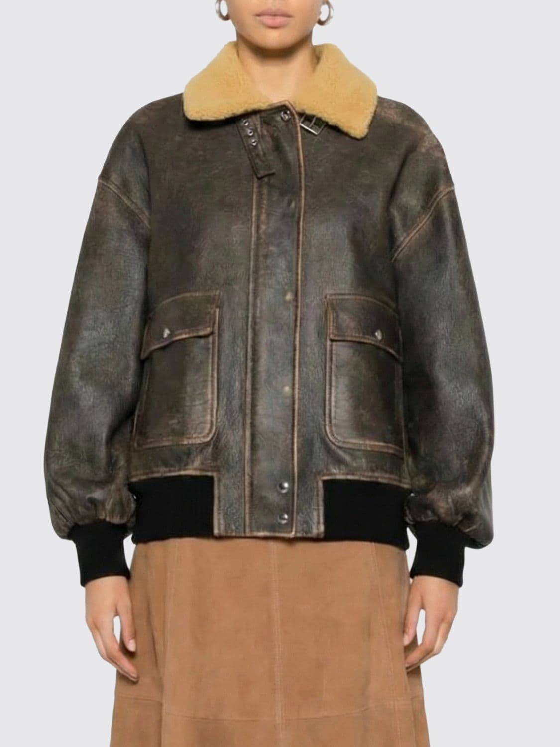 Khaite Jacket Woman color Brown